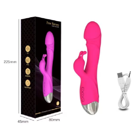Rechargeable Rabbit Vibrator pink